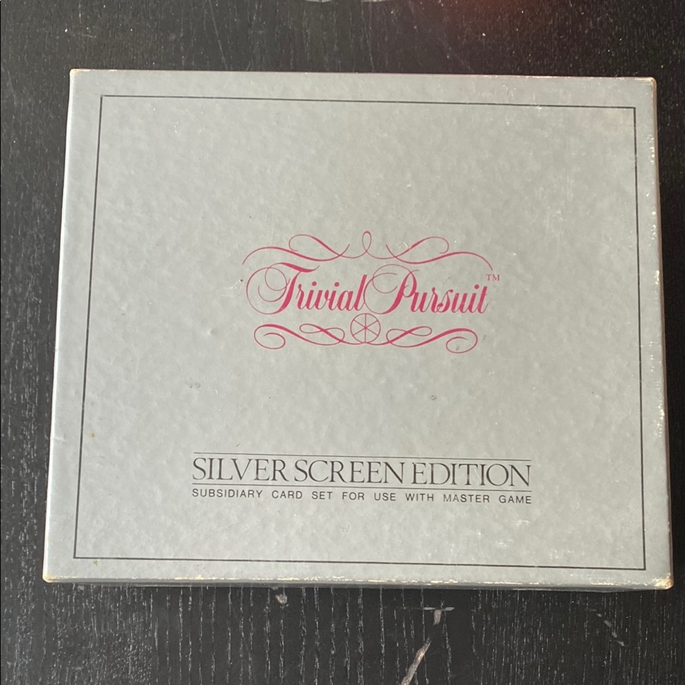 Trivial Pursuit Silver Screen Edition Game